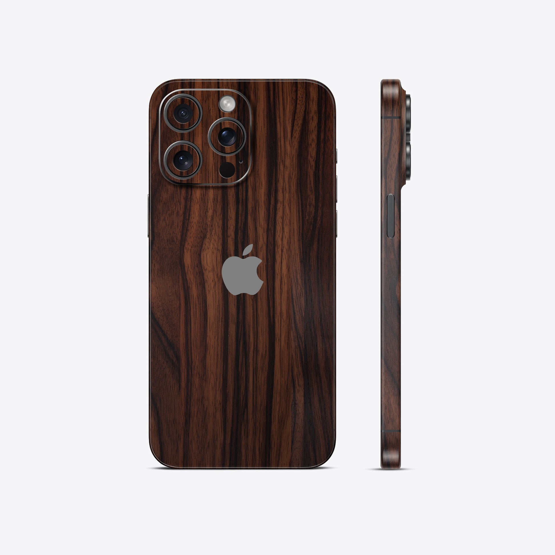 Premium Nature Ebony Wood Grain Mobile Skin – Organic & Eco-Friendly Design By 3M