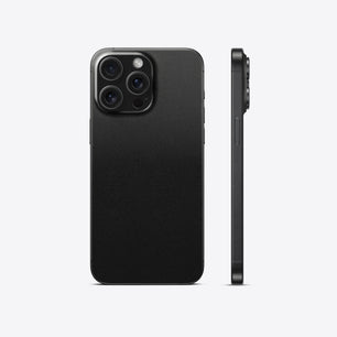 Black Leather Pattern Mobile Skin – Luxurious Look & Strong Durability