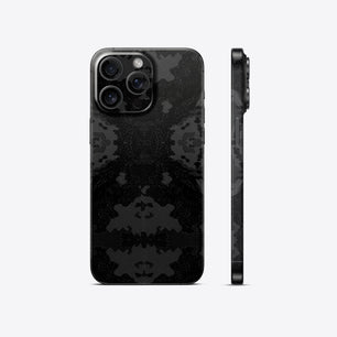 Black Shadow Textured Skin - Bold & Glossy Finish