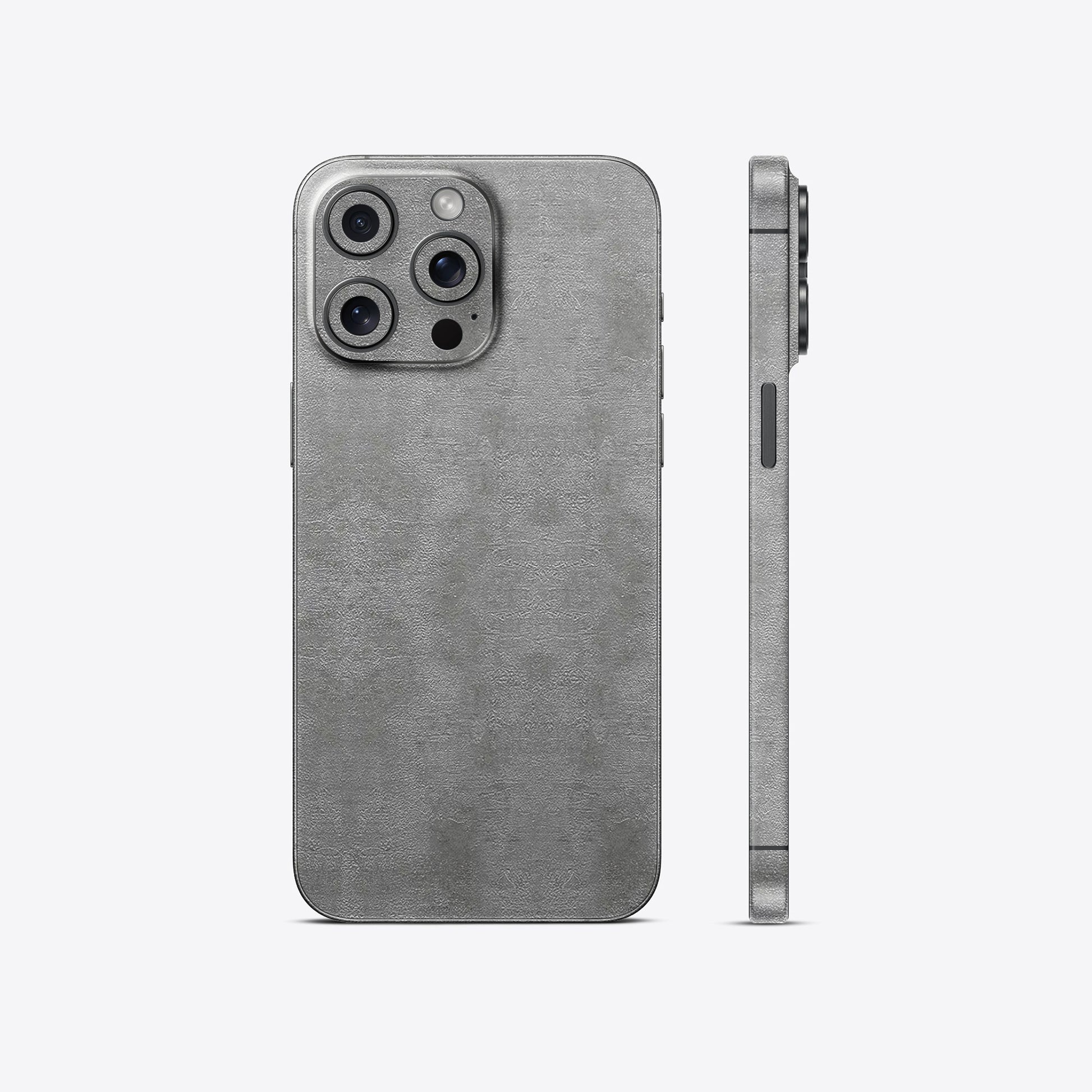 Concrete Gray Marble Textured Mobile Skin - Urban &amp; Sleek Protection