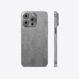 Concrete Gray Marble Textured Mobile Skin - Urban & Sleek Protection