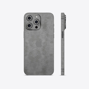 Concrete Gray Marble Textured Mobile Skin - Urban & Sleek Protection
