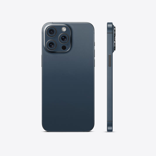 Feather Touch Blue Mobile Skin - Soft & Vibrant Protection