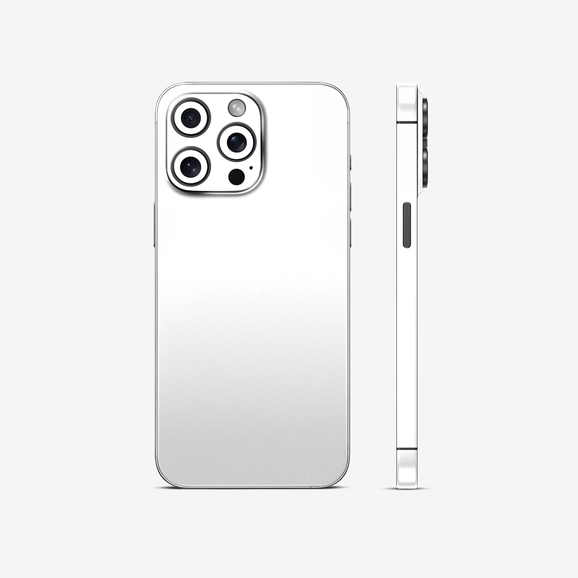 Feather Touch White Mobile Skin - Clean & Minimalist Protection