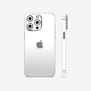 Feather Touch White Mobile Skin - Clean & Minimalist Protection