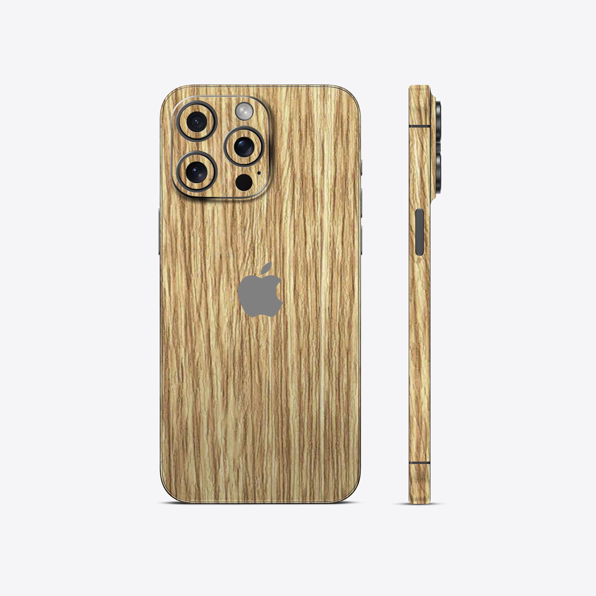 French Oak Wood Mobile Skin - Natural & Elegant Protection