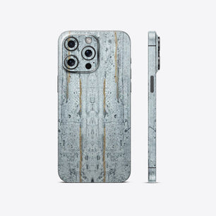 Gold Strip Concrete Marble Textured Mobile Skin - Elegant & Durable Design