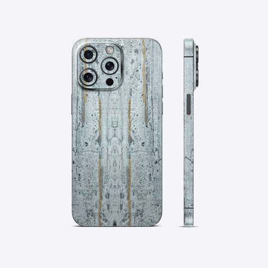 Gold Strip Concrete Marble Textured Mobile Skin - Elegant & Durable Design
