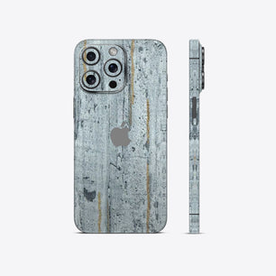 Gold Strip Concrete Marble Textured Mobile Skin - Elegant & Durable Design