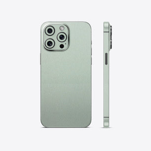 Solid Matte Aqua Stone Mobile Skin - Smooth & Bold Protection