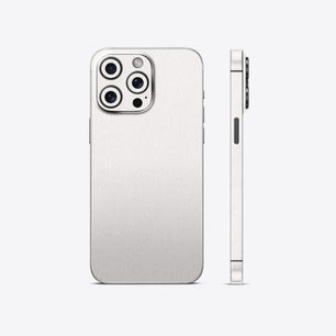 Solid Matte White Mobile Skin - Clean & Modern Protection