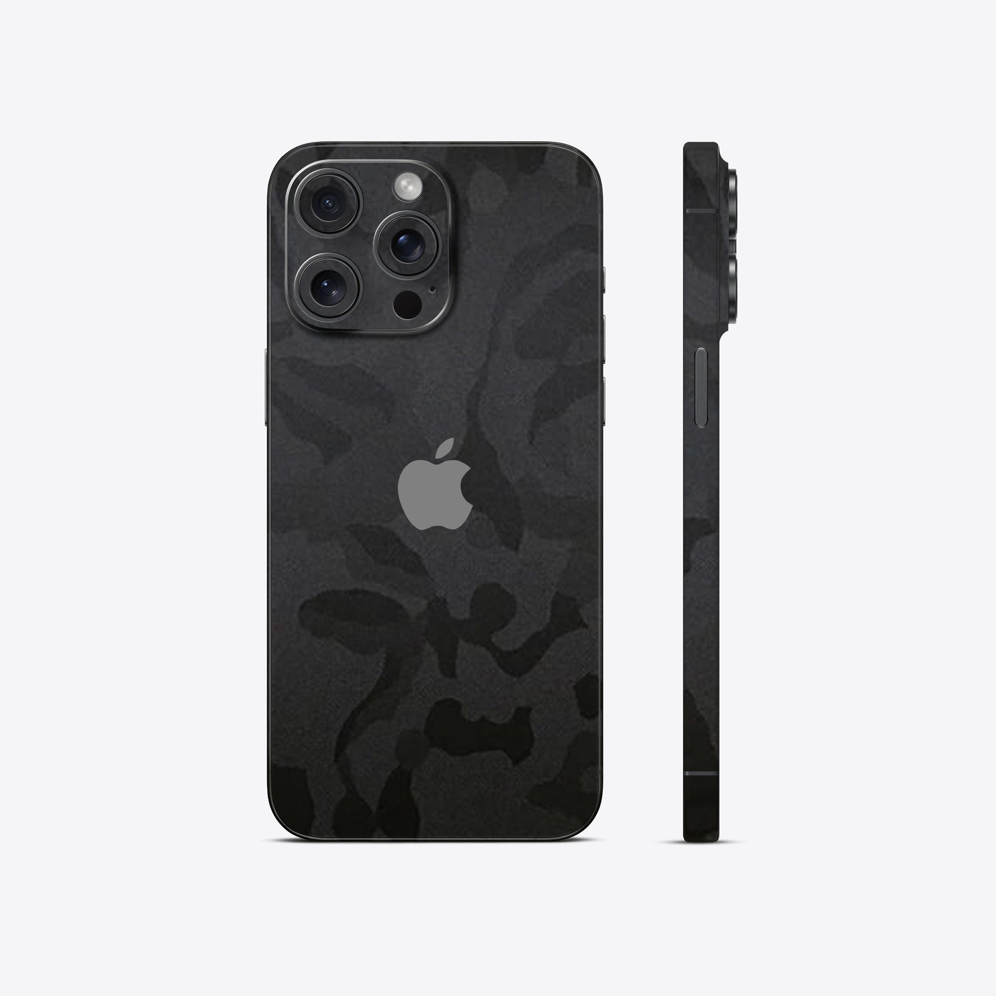 Premium Black Camouflage Mobile Skin – Luxurious Look & Feel By 3M