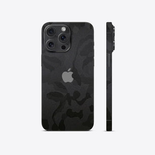 Premium Black Camouflage Mobile Skin – Luxurious Look & Feel By 3M