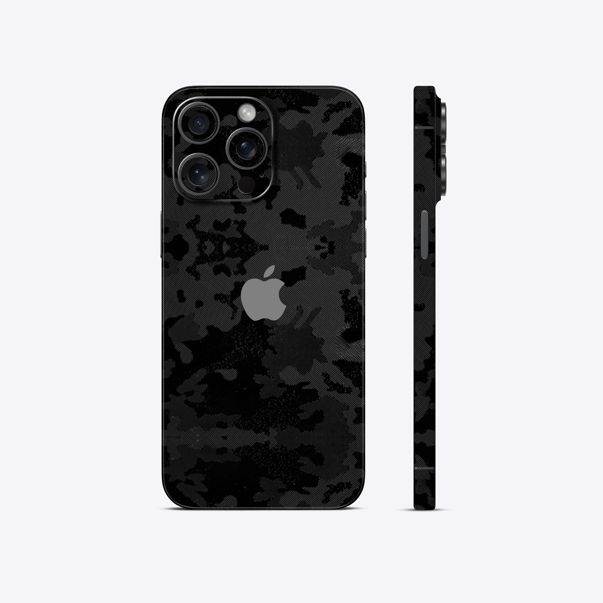 Black Shadow Textured Skin - Bold &amp; Glossy Finish