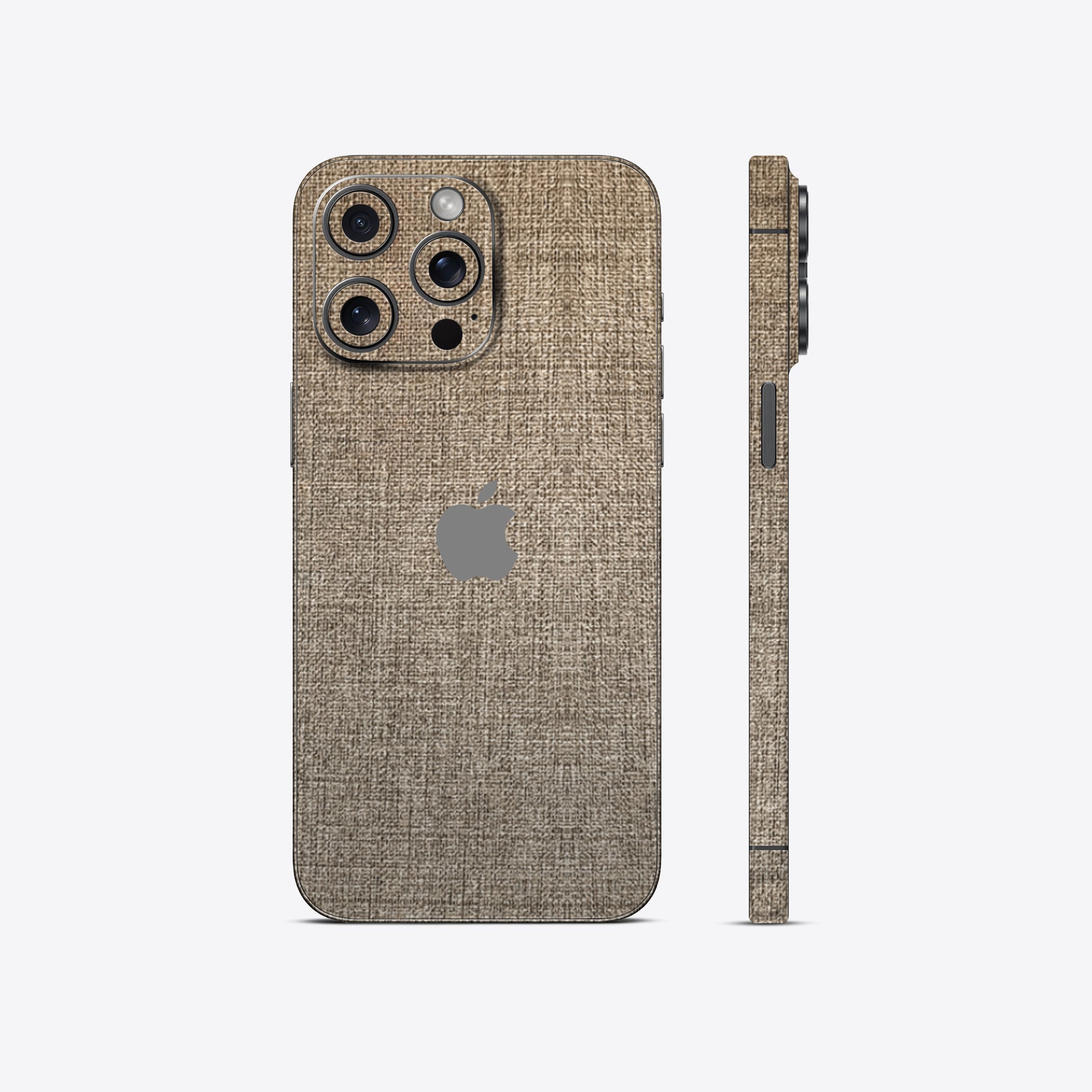 Denim Tan Fabric Textured Mobile Skin - Stylish &amp; Rugged Protection