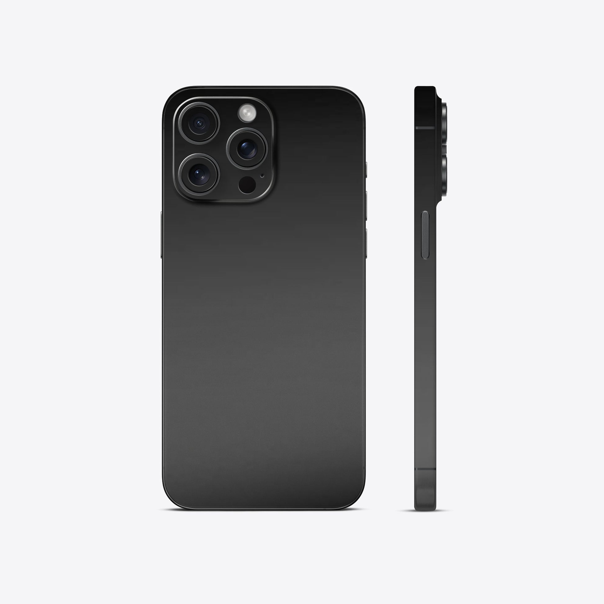 Feather Touch Black Mobile Skin - Sleek & Smooth Protection