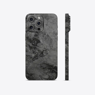 Gray and Black Textured Marble Skins - Bold & Refined Protection
