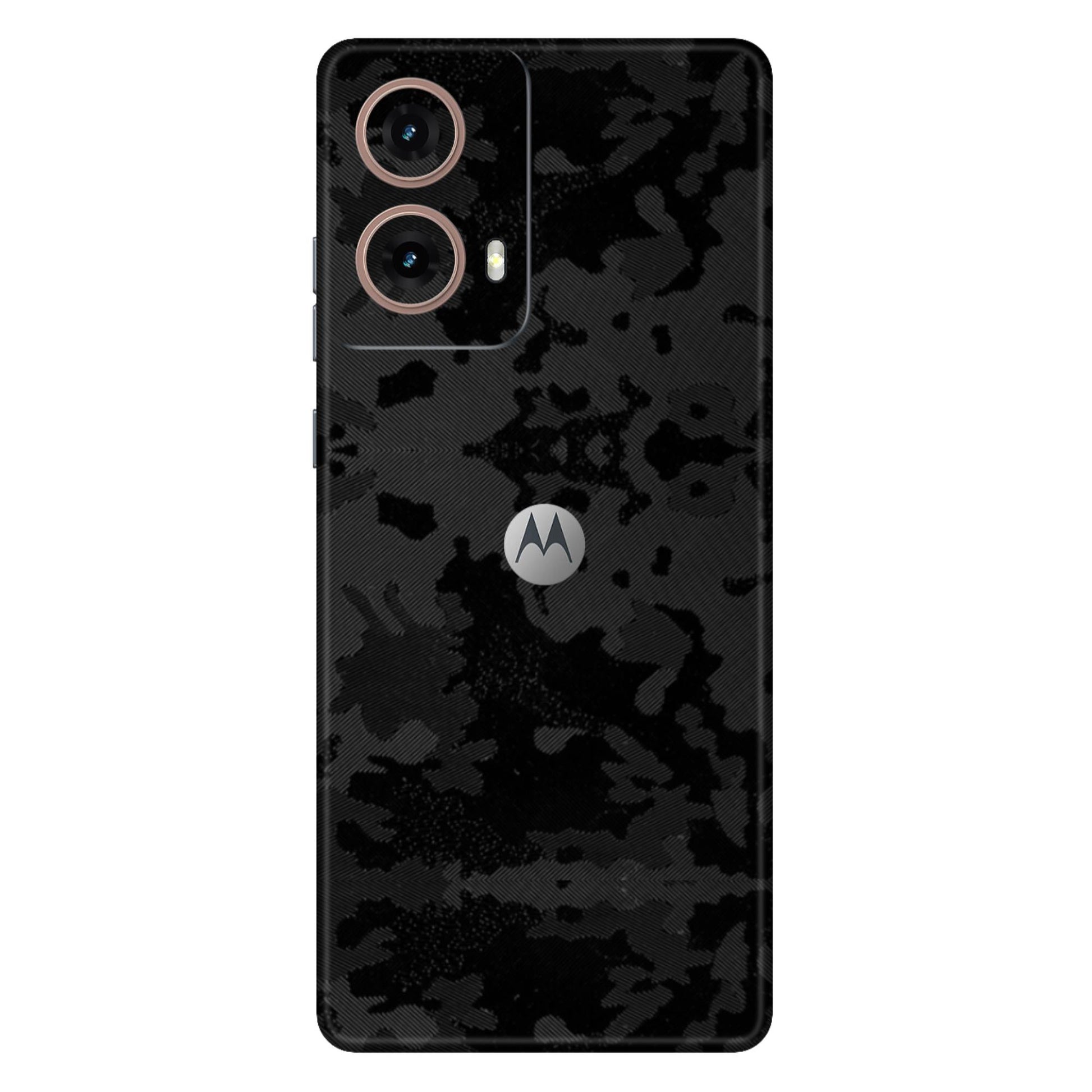 Black Shadow Textured Skin - Bold &amp; Glossy Finish