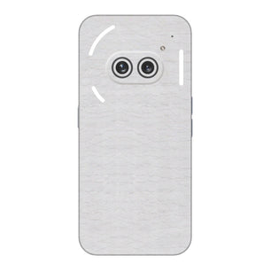 Crocodile Leather Silver Glossy Mobile Skin - Sleek & Luxurious Protection