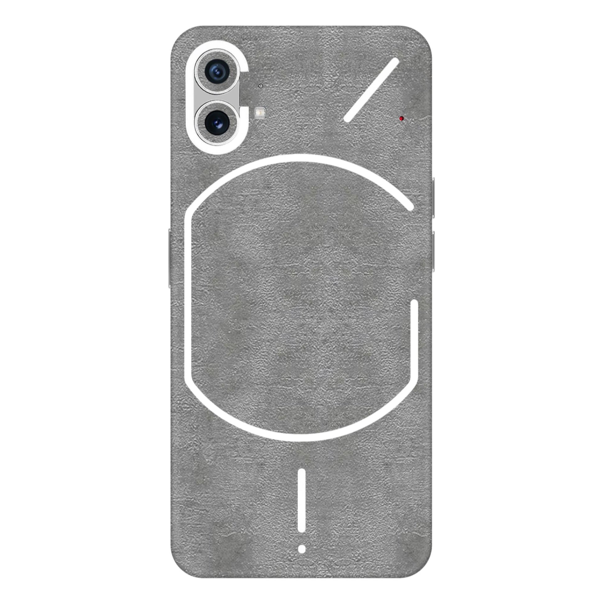 Concrete Gray Marble Textured Mobile Skin - Urban &amp; Sleek Protection