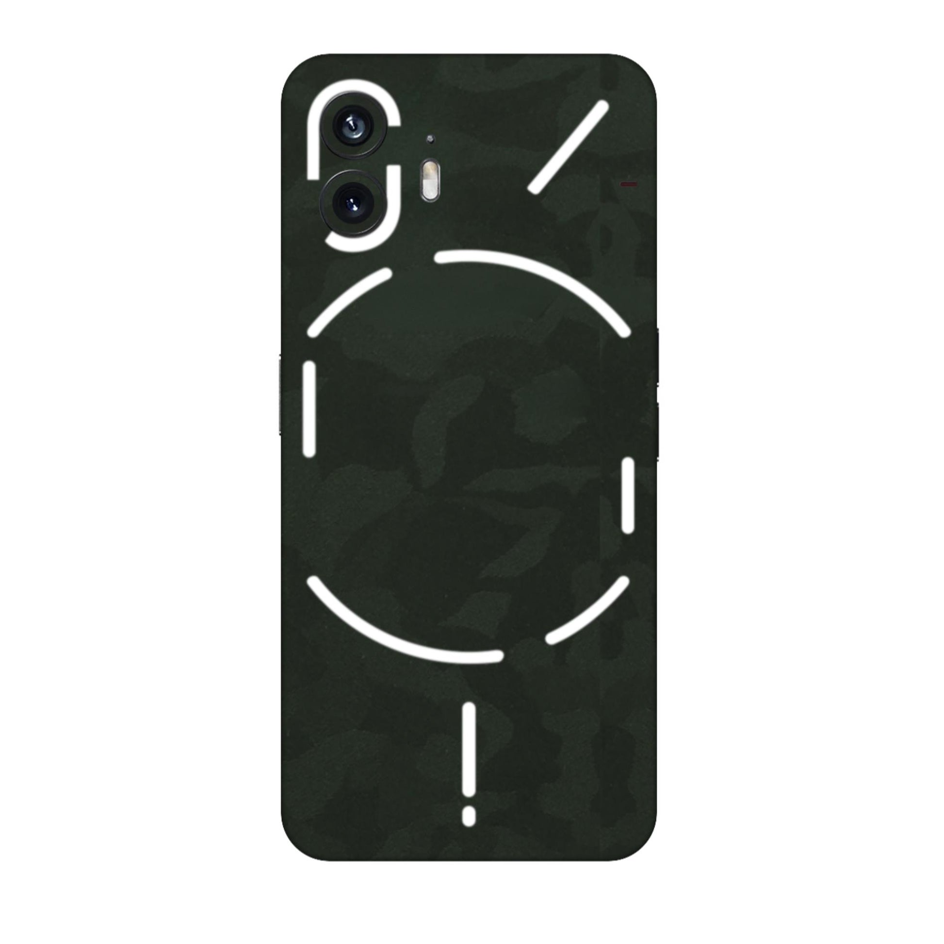 Premium Green Camouflage Texture Mobile Skin – Classy Look for Your Phone By 3M