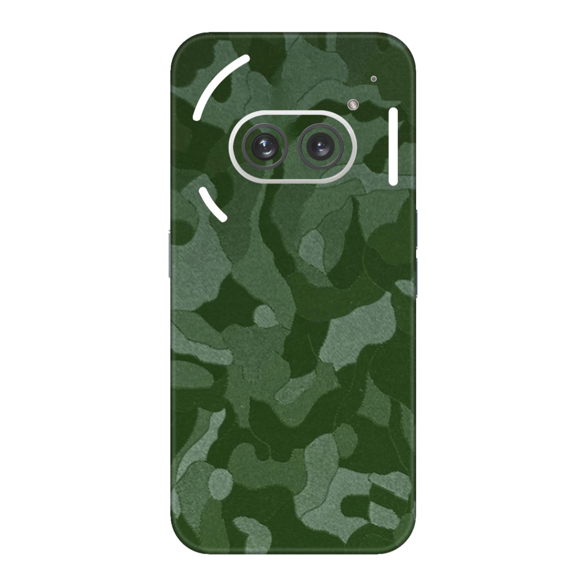 Green Camouflage Textured Mobile Skin - Tactical &amp; Rugged Protection