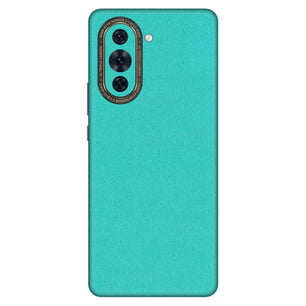 Aqua Green Matte Plain Color Mobile Skin – Simple, Clean Protection for Your Phone