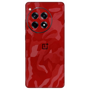 Red Camouflage Textured Mobile Skin - Bold & Rugged Protection