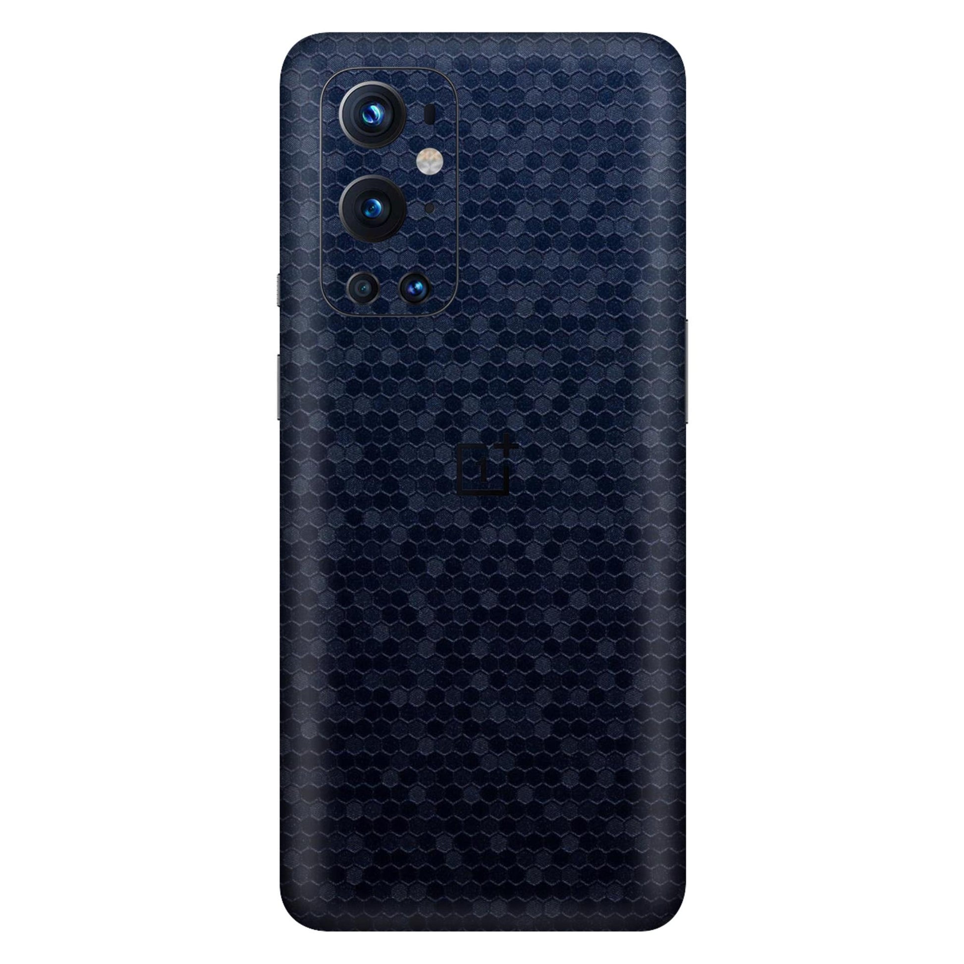 Premium Blue Honeycomb Texture Mobile Skin – Durable & Stylish Protection by Oracle
