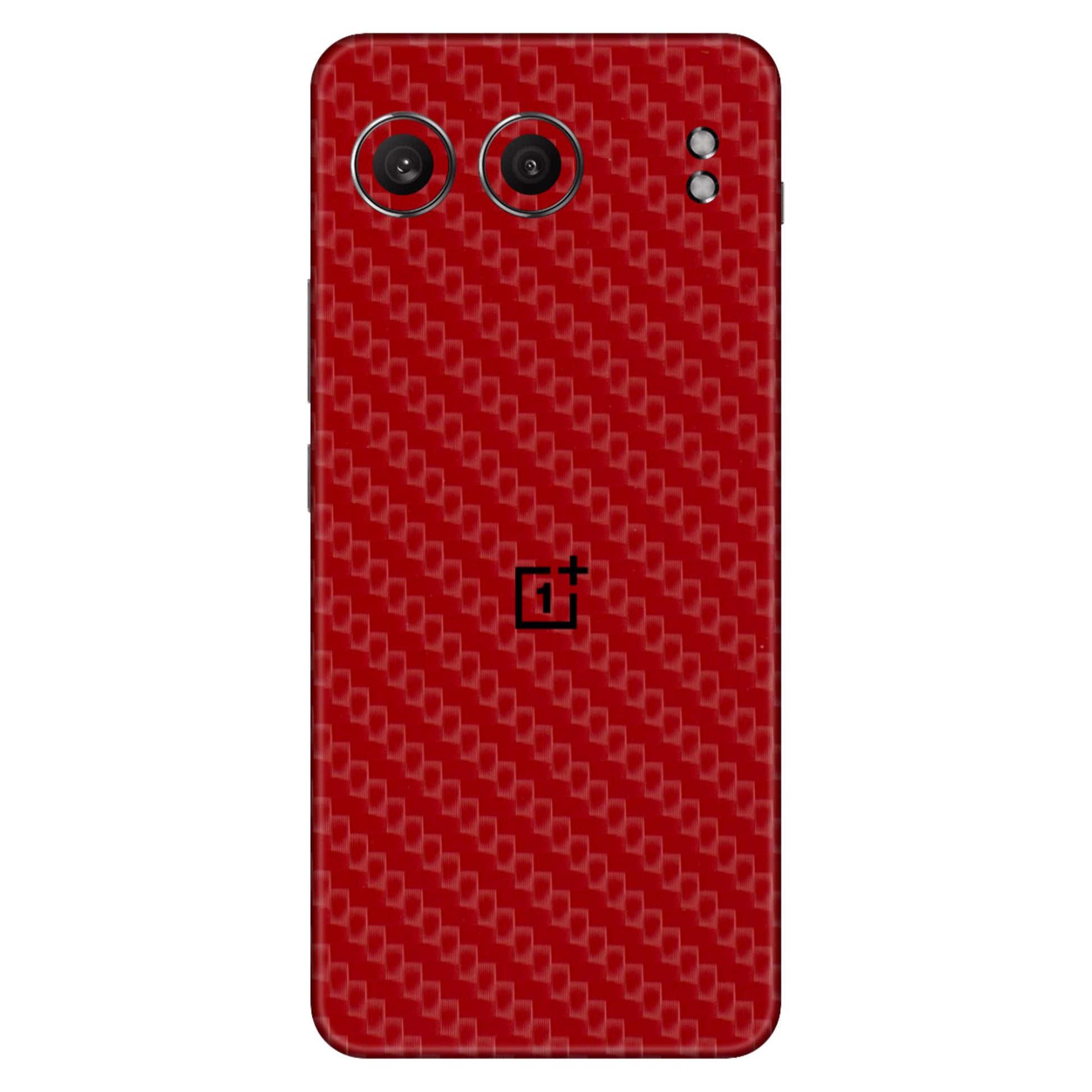 Red Carbon Fiber Textured Mobile Skin - Sleek &amp; Durable Protection