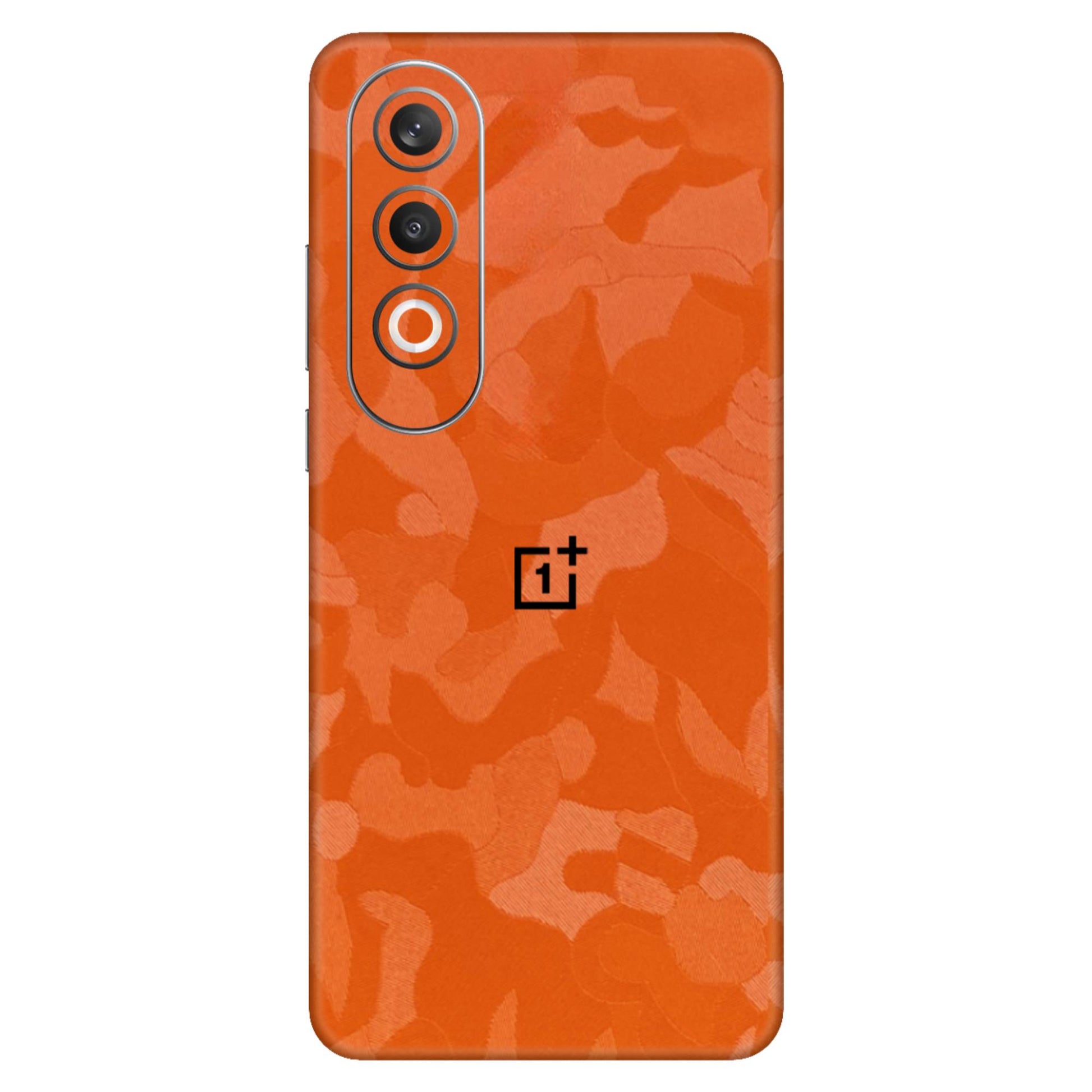 Orange Camouflage Textured Mobile Skin - Vibrant &amp; Rugged Protection