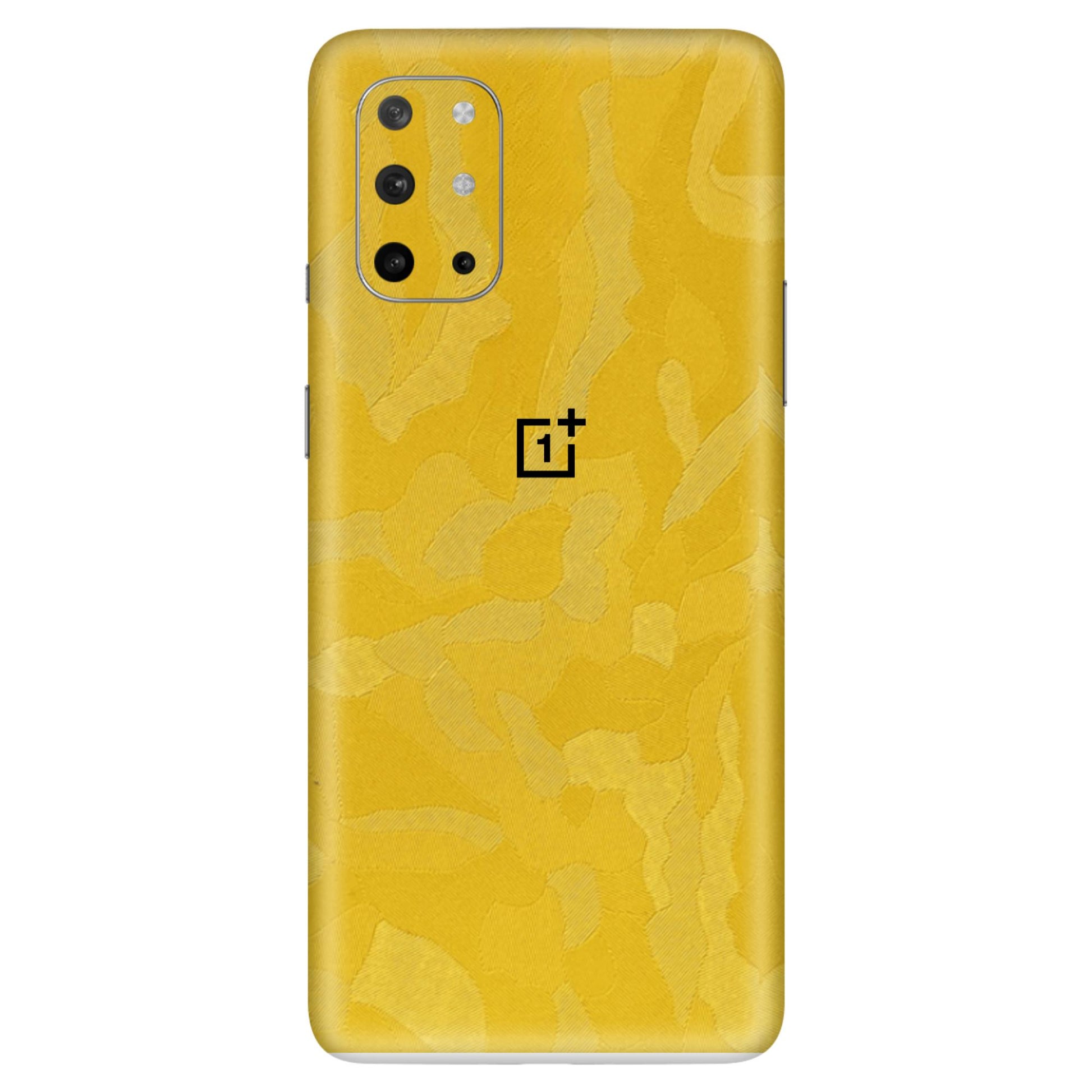 Yellow Camouflage Textured Mobile Skin - Vibrant &amp; Durable Protection
