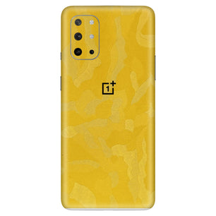 Yellow Camouflage Textured Mobile Skin - Vibrant & Durable Protection