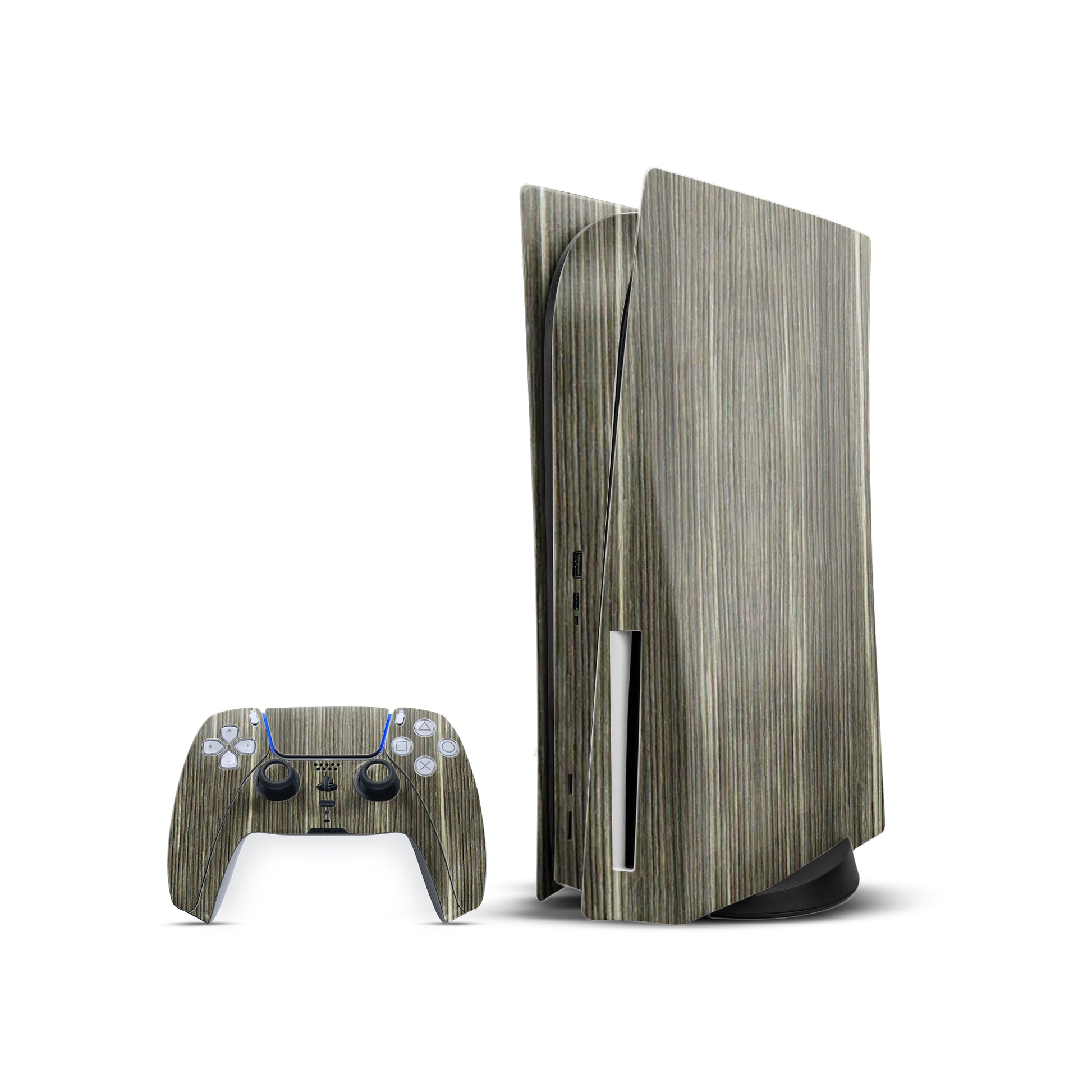 African Wood Console Skin - PlayStation & Xbox Compatible
