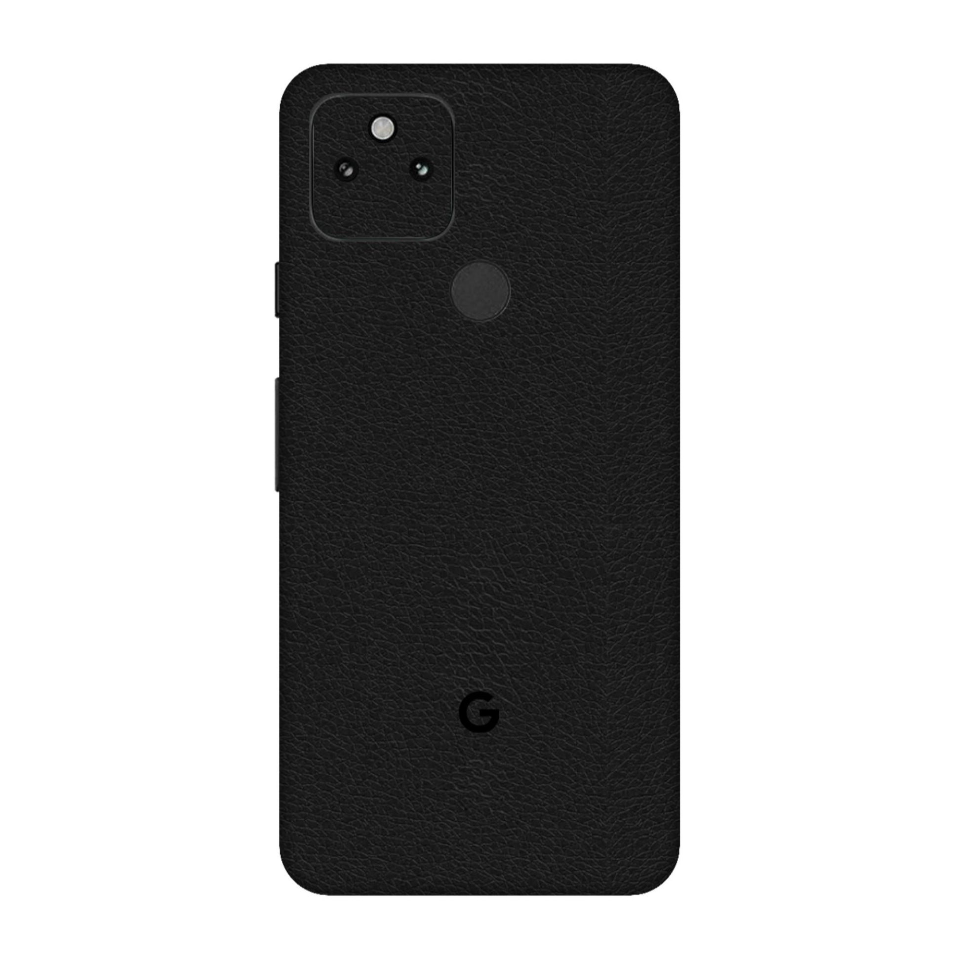 Black Leather Pattern Mobile Skin – Luxurious Look & Strong Durability