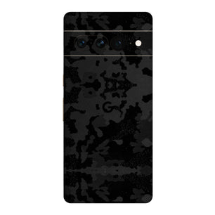 Black Shadow Textured Skin - Bold & Glossy Finish