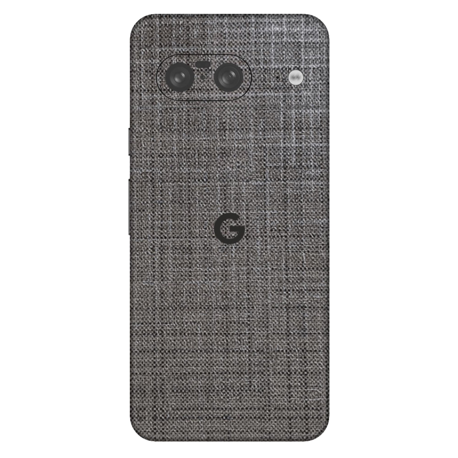 Fox Linen Dark Textured Mobile Skin - Stylish & Durable Protection
