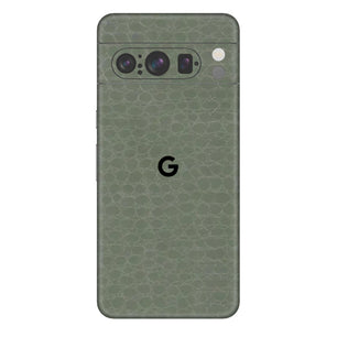 Crocodile Leather Armor Green Glossy Mobile Skin - Bold & Luxurious Protection