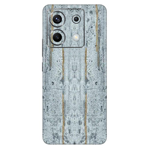 Gold Strip Concrete Marble Textured Mobile Skin - Elegant & Durable Design