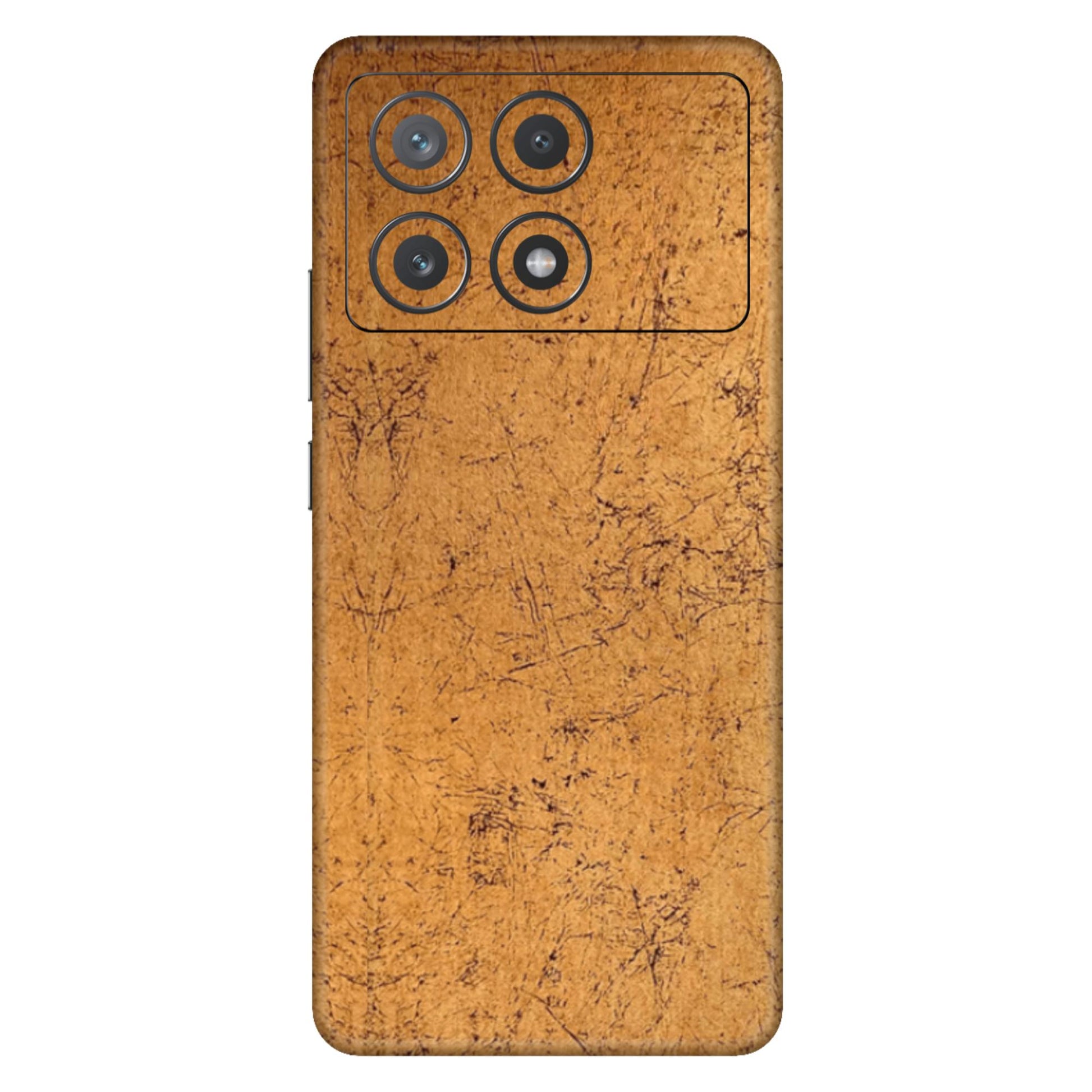 Golden Crack Metallic Textured Mobile Skin - Striking & Luxurious Design