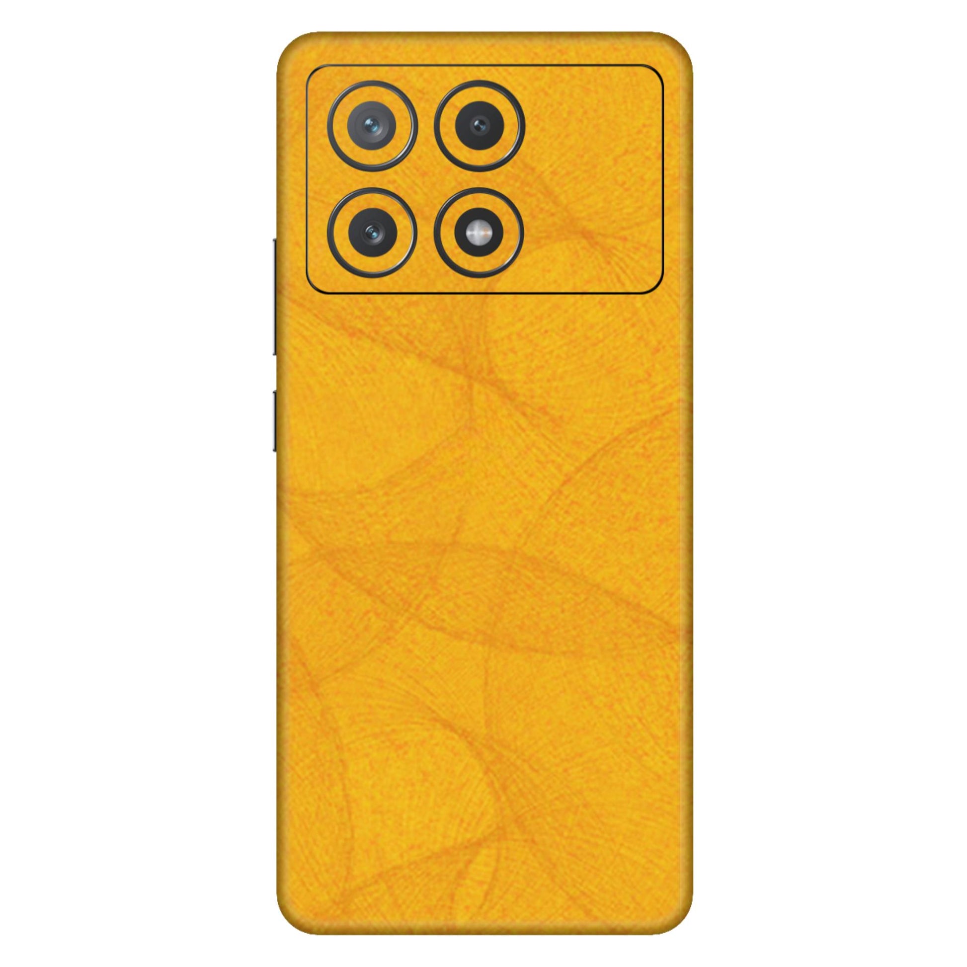 Golden Swirl Textured Mobile Skin - Elegant & Luxurious Protection