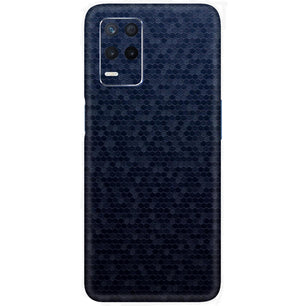 Premium Blue Honeycomb Texture Mobile Skin – Durable & Stylish Protection by Oracle