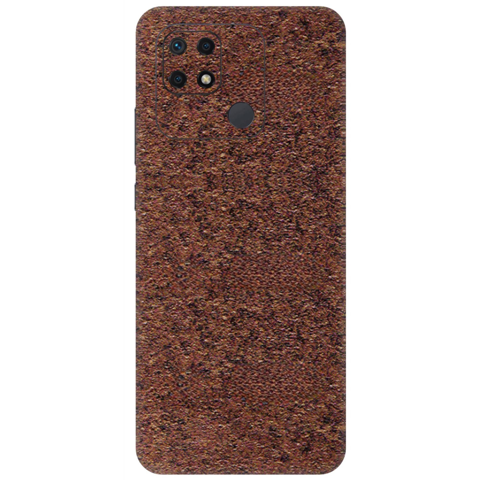Copper Oxide Metallic Textured Mobile Skin - Industrial & Luxurious Protection