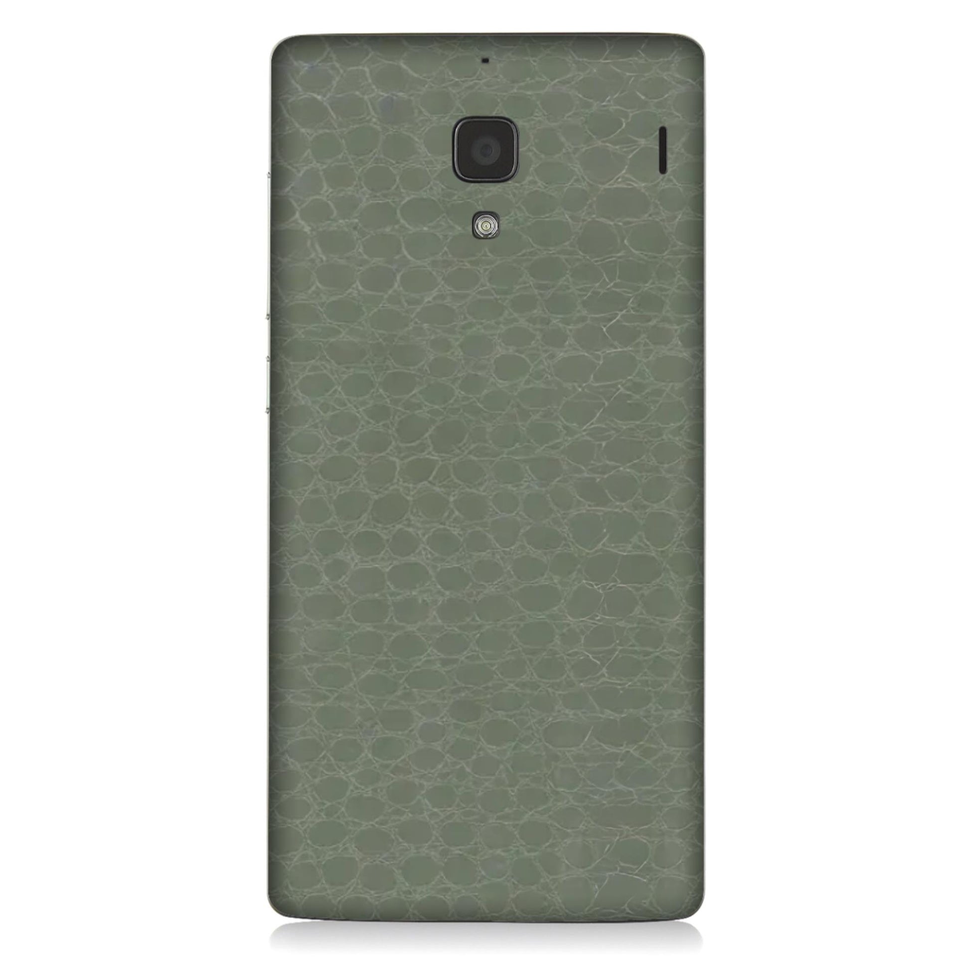 Crocodile Leather Armor Green Glossy Mobile Skin - Bold & Luxurious Protection