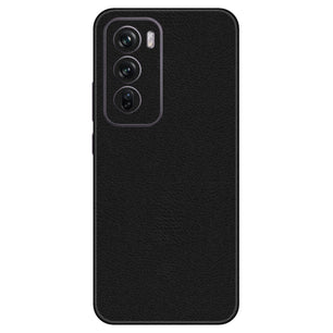 Black Leather Pattern Mobile Skin – Luxurious Look & Strong Durability
