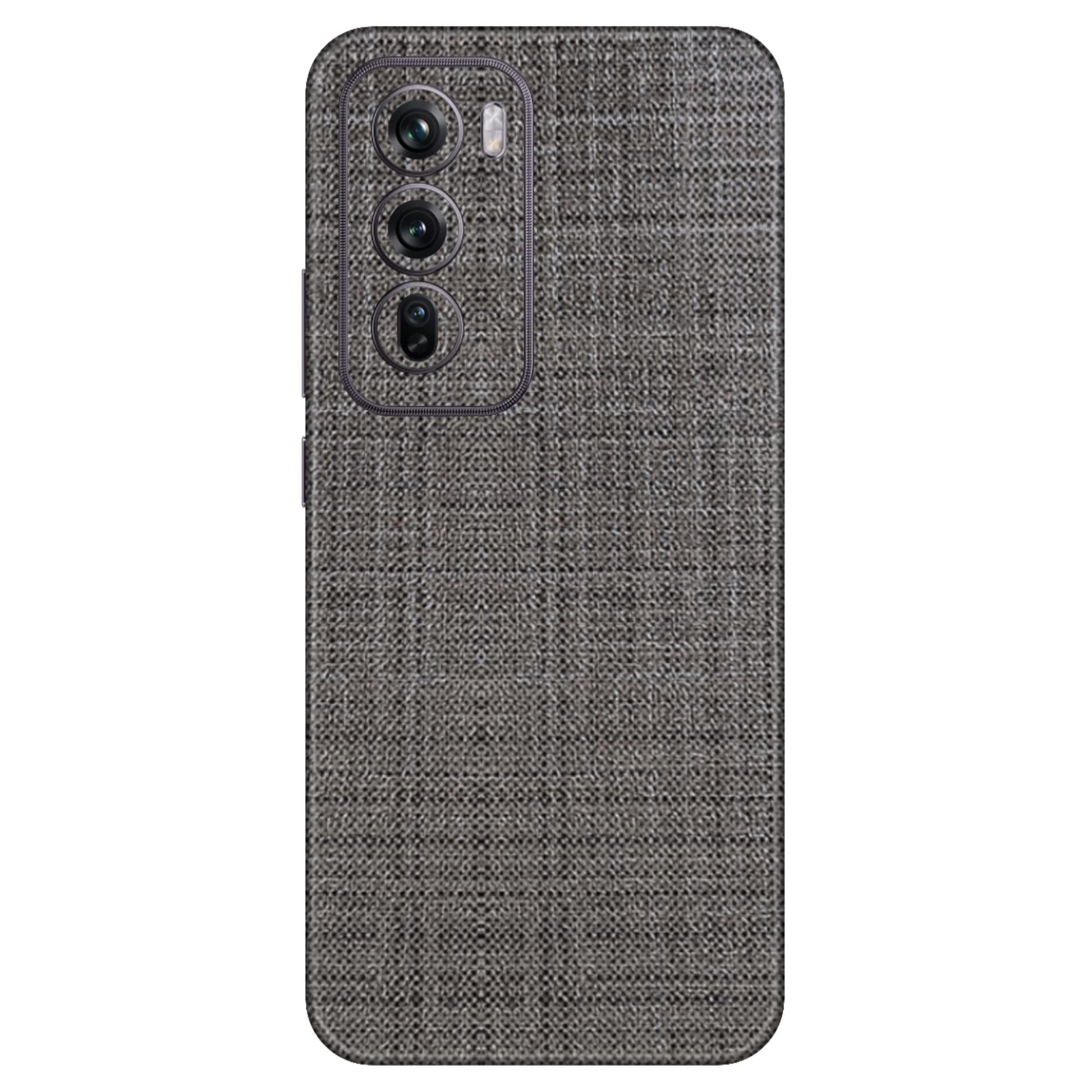 Fox Linen Dark Textured Mobile Skin - Stylish & Durable Protection
