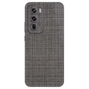 Fox Linen Dark Textured Mobile Skin - Stylish & Durable Protection