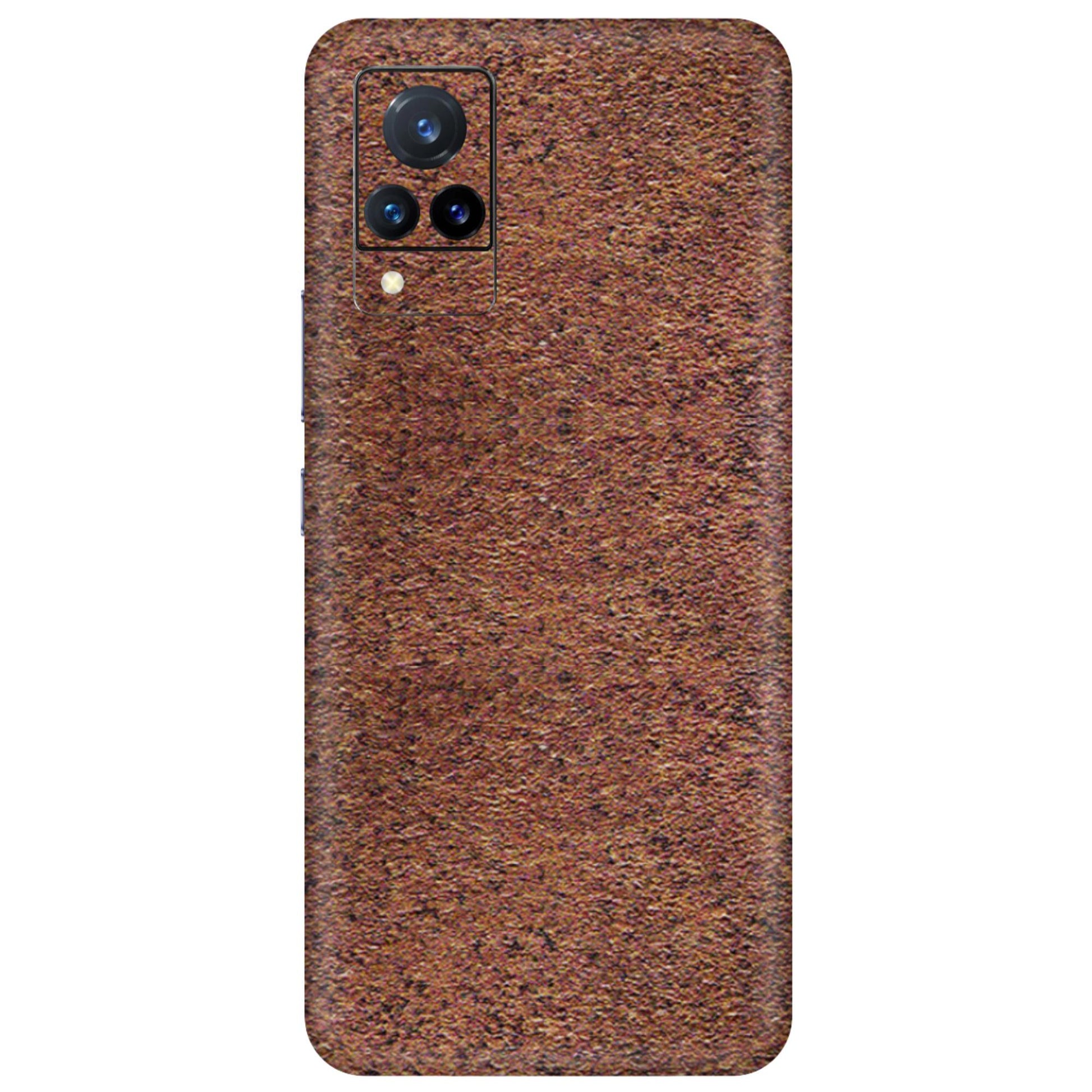 Copper Oxide Metallic Textured Mobile Skin - Industrial & Luxurious Protection