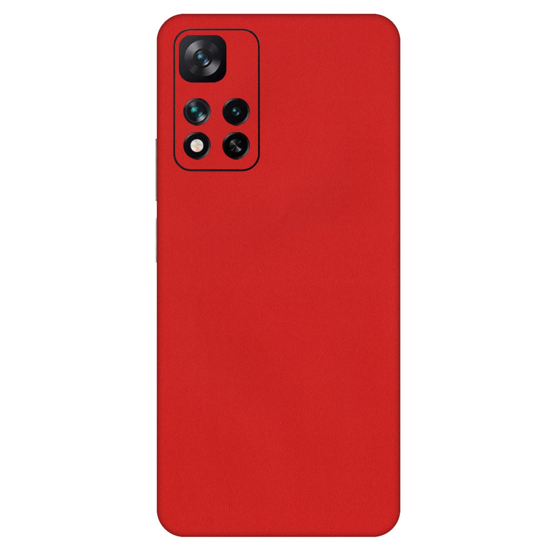 Premium Matte Red Texture Mobile Skin – Classy Look for Your Phone By 3M