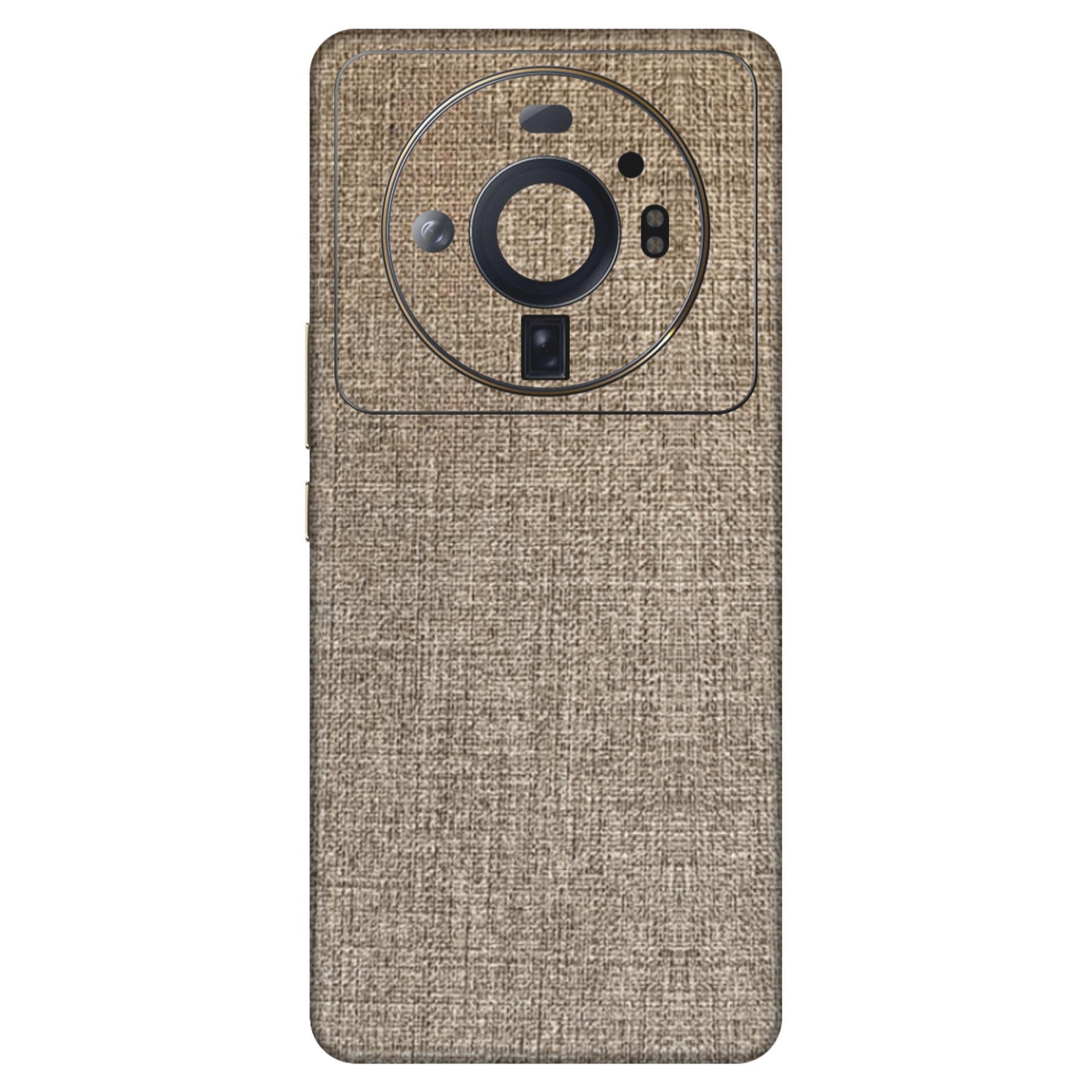 Denim Tan Fabric Textured Mobile Skin - Stylish &amp; Rugged Protection